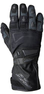 Schwarze wasserdichte Motorradhandschuhe der RST Pro Series Ranger CE für sicheren Schutz beim Fahren.