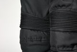 RST S-1 Damen Textil-Motorradhose in Schwarz, touring Damenhose aus strapazierfähigem Textilmaterial, sichtbar mit gepolsterten Bereichen.