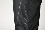 RST S-1 Damen Textil-Motorradhose, schwarze touring Hosen für Damen, strapazierfähiges Textilmaterial, sichtbarer Reißverschluss