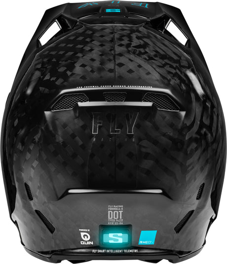 Fly Racing Formula S Carbon Solid Helm Schwarz