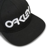 OAKLEY Cap Mark III, Freizeitbekleidung, schwarze Baseballcap mit OAKLEY Logo auf der Vorderseite, angenehmer Sitz