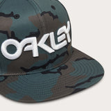 OAKLEY Cap Mark III Freizeitbekleidung, blaue Baseballcap mit gebogenem Schirm und OAKLEY Logo auf der Vorderseite