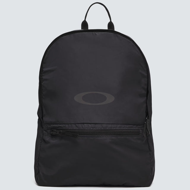 Schwarzer OAKLEY Rucksack Freshman Packbar mit mehreren Fächern und verstellbaren Schultergurten, für Alltag und Schule.