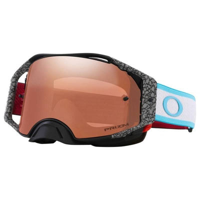 OAKLEY Airbrake MX-Brille Chase Sexton Signature mit schwarzen Prizm MX iridium Linse, bietet Schutz und Sicht bei Motocross.