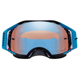 OAKLEY Airbrake MX-Brille TLD blau Lightning mit Prizm MX Sapphire Linse, Sport- und Motocrossbrille, detailreiche Ansicht