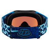 OAKLEY Airbrake MX-Brille TLD blau Lightning mit Prizm MX Sapphire Linse, Schutzbrille für Motocross in Aktion