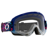 OAKLEY O Frame MX Brille TLD Tessel blau mit klarer Linse, robuste Motorsport-Schutzbrille für Offroad-Motorradfahren