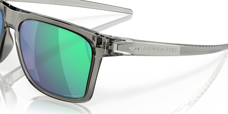 OAKLEY Leffingwell Sonnenbrille grau Ink - Prizm Jade Polarized Gläser