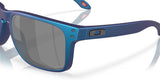 OAKLEY Holbrook XL Sonnenbrille Matte Cyan/blau Colorshift - Prizm schwarz Polarized Gläser