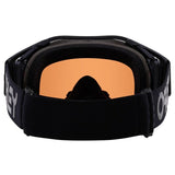 OAKLEY Airbrake MX Brille in Schwarz mit Prizm MX Sapphire Gläsern, Schutz für Motocross-Fahrer, sportliches Design