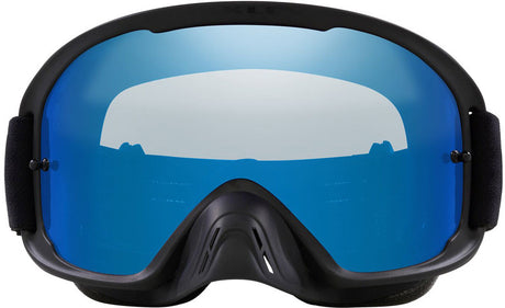 OAKLEY O-Frame 2.0 PRO MX Brille in Schwarz mit Ice Iridium Gläsern, Ersatzteile-Brille für den Motorsport