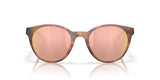 OAKLEY Spindrift Sonnenbrille in mattem Ginger Tortoise mit Prizm Rose Gold Gläsern, stilvolle Sonnenbrille für Damen und Herren