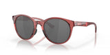 OAKLEY Spindrift Sonnenbrille mit schwarzen Prizm Polarized Gläsern und braunem Rahmen, stilvoller Sonnenschutz