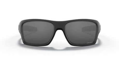 OAKLEY Turbine Sonnenbrille mit schwarzen Gläsern und Prizm-Beschichtung, sportliches Design, klare Sicht.