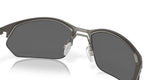 OAKLEY Wire Tap 2.0 Sonnenbrille mit schwarzen Prizm-Gläsern, sportliches Design, langlebiges Rahmenmaterial.