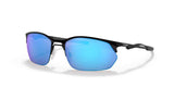OAKLEY Wire Tap 2.0 Sonnenbrille mit Prizm Sapphire Gläsern, dunkles Rahmen-Design, stilvoller Augenschutz