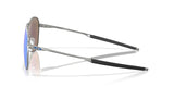 OAKLEY Contrail Sonnenbrille mit Prizm Sapphire Gläsern, stilvolle Brille mit schwarzem Rahmen und blauen Gläsern, modisches Accessoire
