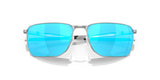 OAKLEY Ejector Sonnenbrille mit Prizm Sapphire Gläsern, schwarze Rahmen, stilvolles Design, UV-Schutz, für Männer und Frauen