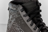 Schwarze RST Urban-K Motorradstiefel aus robustem Leder mit Schnürung und verstärktem Zehenbereich.