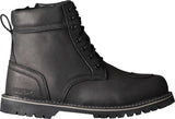 Schwarze RST Roadster 3 CE Lederstiefel für Motorradschuhe, klassische, robuste Schuhe mit Lederoptik.