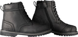 Schwarze RST Roadster 3 CE Lederstiefel für Motorräder, klassische Schuhe aus Leder, seitliche Schnallen und robuste Verarbeitung