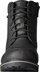 Schwarze RST Roadster 3 CE Lederstiefel für Motorräder, klassische Schuhe mit robustem Design und bequemem Sitz.
