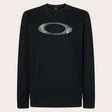 Dunkelgrauer OAKLEY Ellipse Crew Hoodie aus bequemer Freizeitbekleidung, sichtbarer Hoodie mit Logo auf der Vorderseite