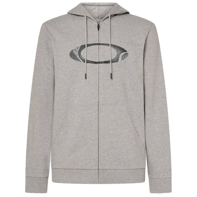OAKLEY New Ellipse Hoodie in Granite Heather, bequeme Freizeitbekleidung, weiches Material, nahtloses Design, sportlich und komfortabel