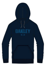 OAKLEY Pullover Hoodie Fathom, bequeme Freizeitbekleidung, dunkelblau mit Kapuze und Kängurutaschen, weiches Material