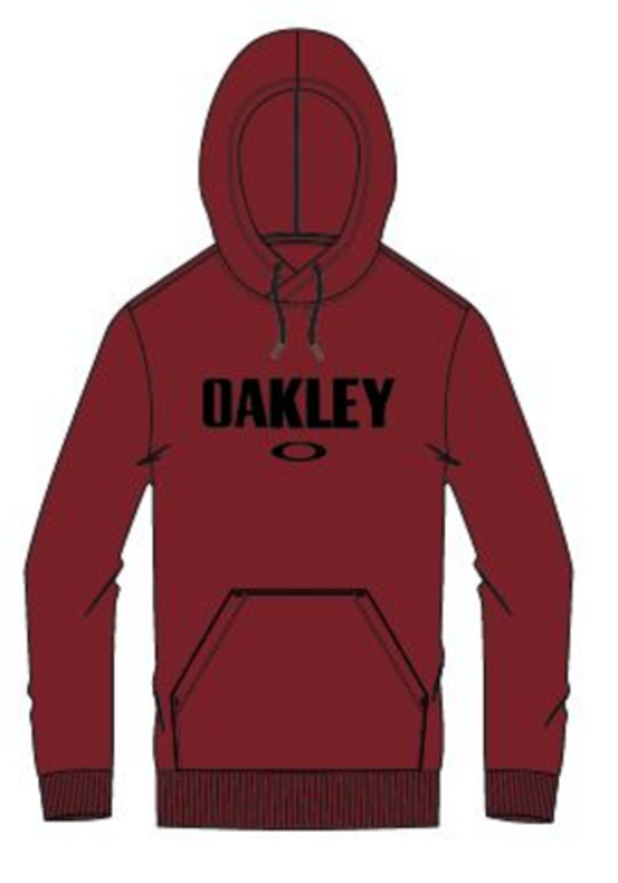 OAKLEY Pullover Hoodie - Iron rot