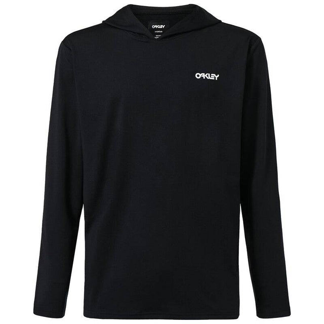OAKLEY Rainbow RC Hoodie in Schwarz, bequeme Freizeitbekleidung mit farbigem Rainbow-Design, atmungsaktiv und stylisch.