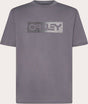 Graues OAKLEY Dual B1B Logo T-Shirt aus Freizeitbekleidung mit sichtbarem Logo auf der Brust.