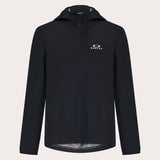 OAKLEY Jacke Elements Shell 2.0, Freizeitbekleidung, wasserabweisend mit Kapuze und Reißverschlusstaschen, in Schwarz.