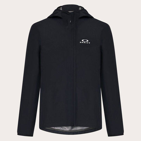 OAKLEY Jacke Elements Shell 2.0, Freizeitbekleidung, wasserabweisend mit Kapuze und Reißverschlusstaschen, in Schwarz.