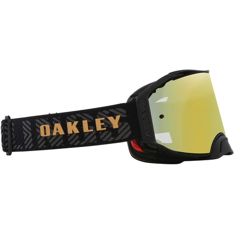 OAKLEY Airbrake MX-Brille mit Herlings Signature und 24K Iridium Linse, Sportbrille für Motocross, sichtbare Brillengläser und Rahmen