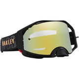 OAKLEY Airbrake MX-Brille mit Herlings Signature, 24K Iridium Linse, sportliche Motocross-Brille mit getönter Linse