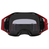 OAKLEY Airbrake MX-Brille mit grauer Blocks-Leicht getönter Linse, robuste Schutzbrille für Motocross Fahrer