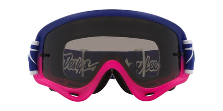 OAKLEY O-Frame MX Brille mit dunkem Rauchglas und TLD Speed Stars Design, für motocross und Offroad-Fahrten