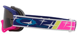 OAKLEY O-Frame MX Brille mit dunkem Rauchglas, robuste Schutzbrille für Motocross, sportliches Design und klare Sicht