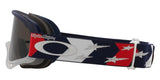OAKLEY O-Frame MX TLD RWB Stars MTB-Brille mit dunkem Rauchglas, sportliches Design, robustes Rahmenmaterial