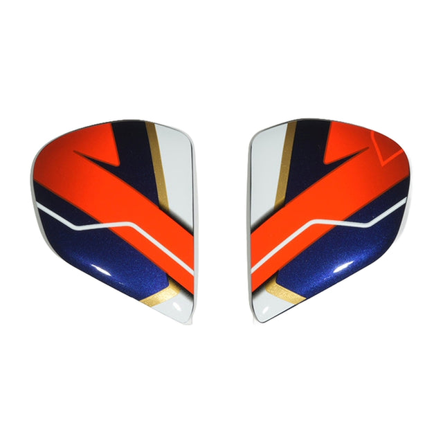 ARAI VAS-V Pedrosa Shogun seitliche Abdeckungen für Klappmechanismus