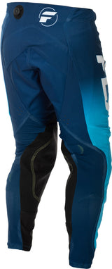 Fly Racing Evolution Dst MX-Hose in Blau und Weiß, strapazierfähige Offroad- und Motocross-Hose mit weichem Material