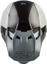 Fly Racing Formula CC Glide Motocrosshelm in Grau-Schwarz, mit strapazierfähigem Visier und Belüftungssystem, für sicheren Schutz beim Motocross.