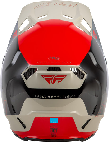 Fly Racing Formula Cc Glide Helm Schwarzrotgrau