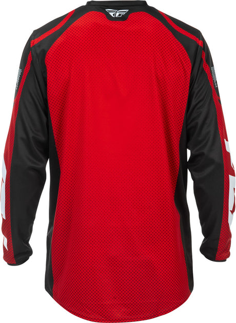 Fly Racing F 16 Jersey Rot Schwarz Weiss