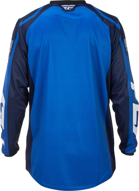 Fly Racing F 16 Jersey Blau Dunkelblau Weiss