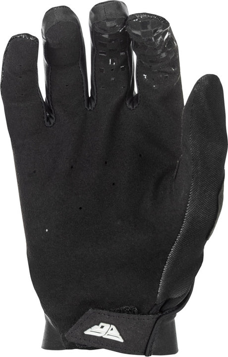 Fly Racing Pro Lite Handschuhe Schwarz Silber