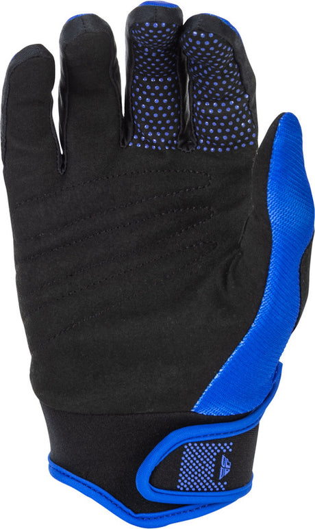 Fly Racing F 16 Handschuhe Blau Dunkelblau Weiss