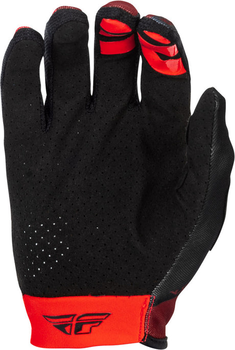 Fly Racing Lite Youth Handschuhe Rot Schwarz