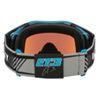 OAKLEY Airbrake MX-Brille von Eli Tomac mit Prizm MX Sapphire Glas, robuste Schutzbrille für Motocross, reflektierende Linsen.